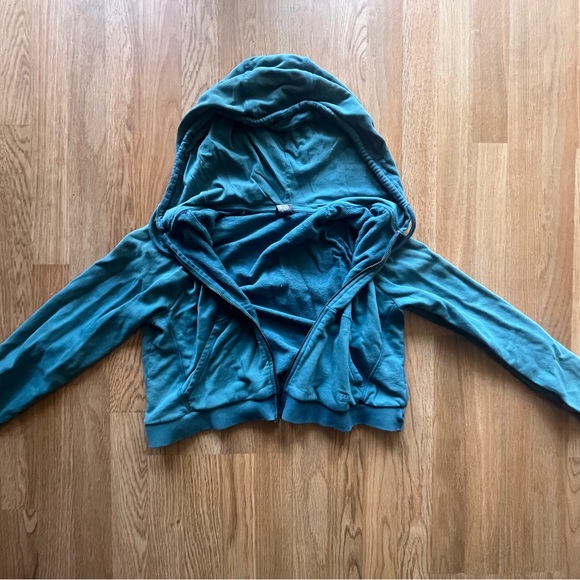Sweaty Betty Gary Zip Through Cropped Hoodie Size M - Picture 3 of 4